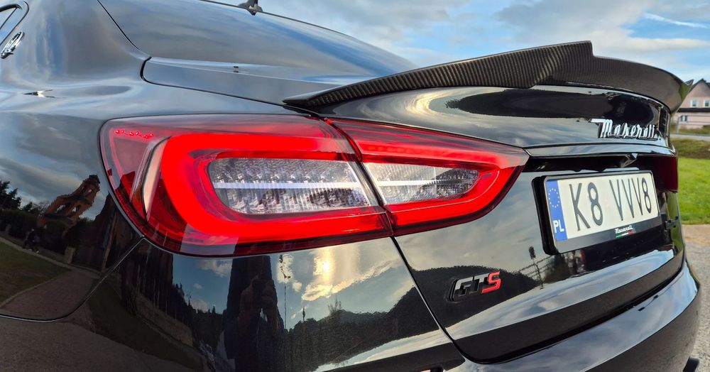 Maserati Quattroporte GTS 3.8 V8 TT 530HP silnik Ferrari Bezwypadkowy !