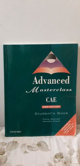 Книга учебник Advanced masterclass CAE new edition
