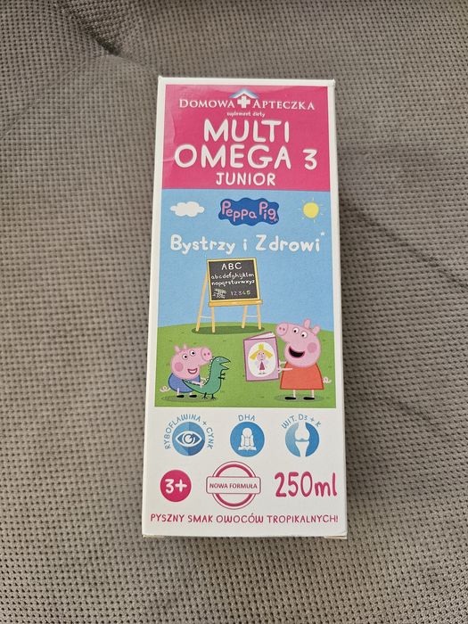 Domowa Apteczka Multiomega 3 Junior tran, 250 ml