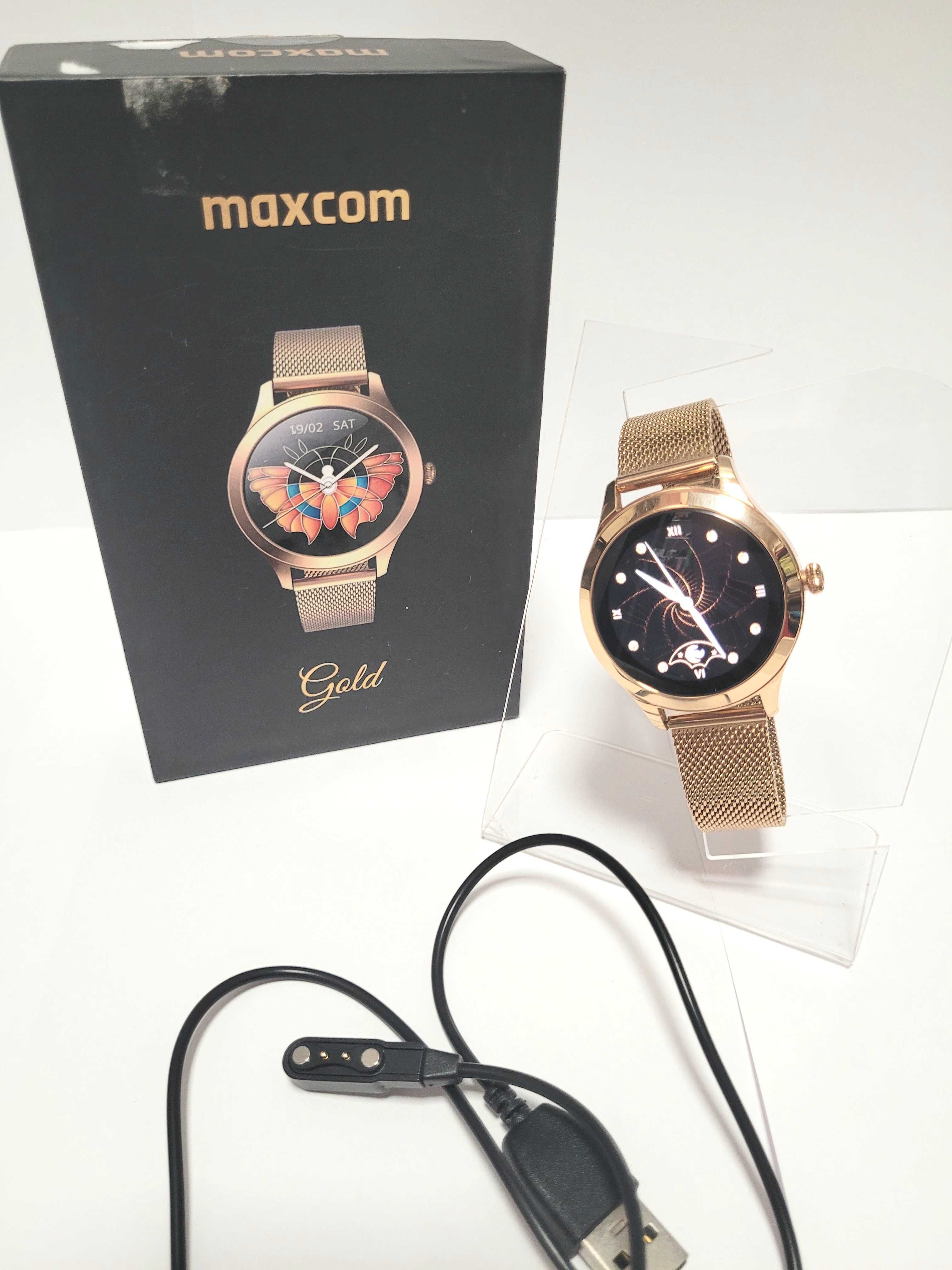 Smartwatch maxcom FIT FW42 GOLD komplet