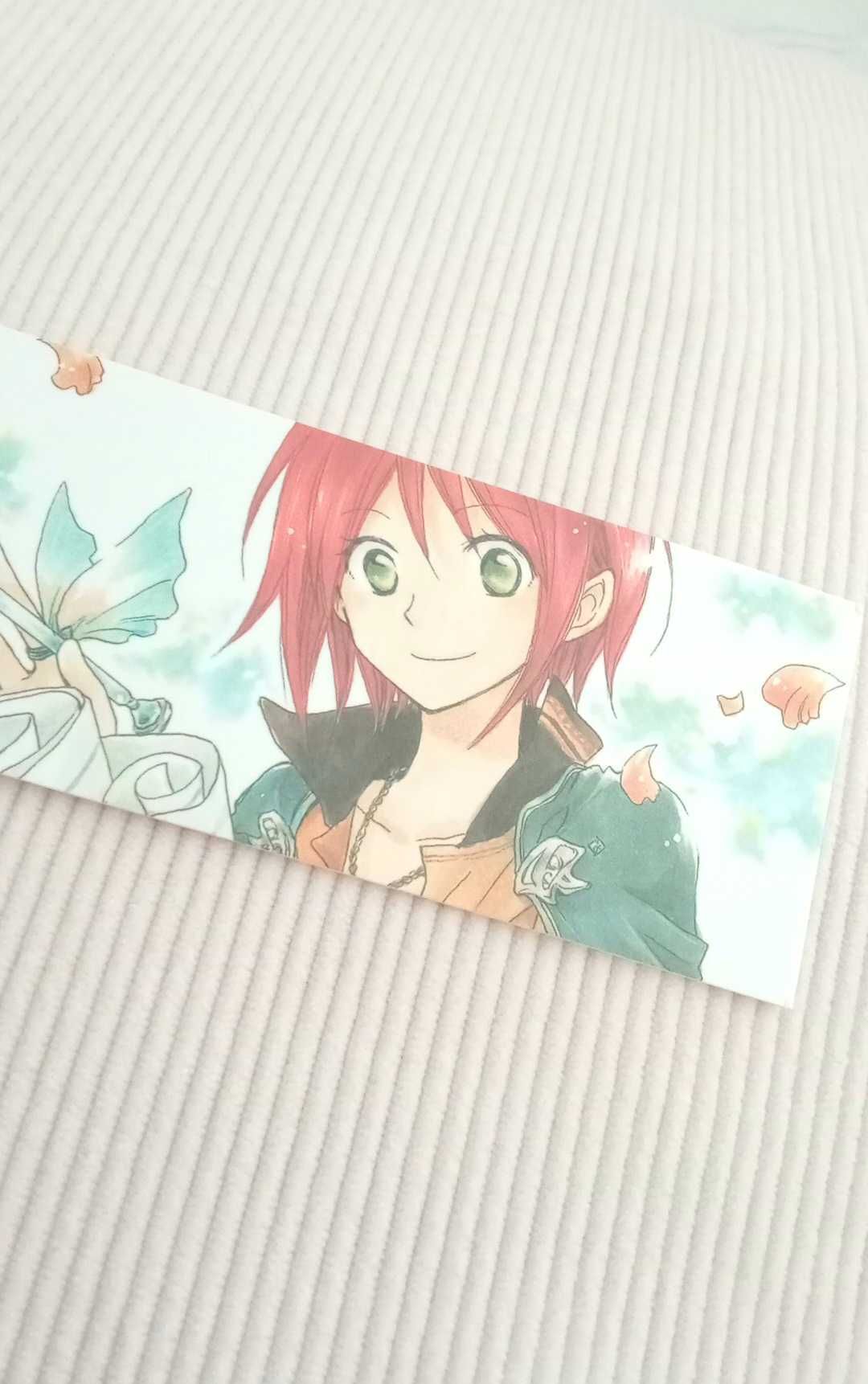 Shirayuki < 3 śnieżka o czerwonych włosach zakładka < 3