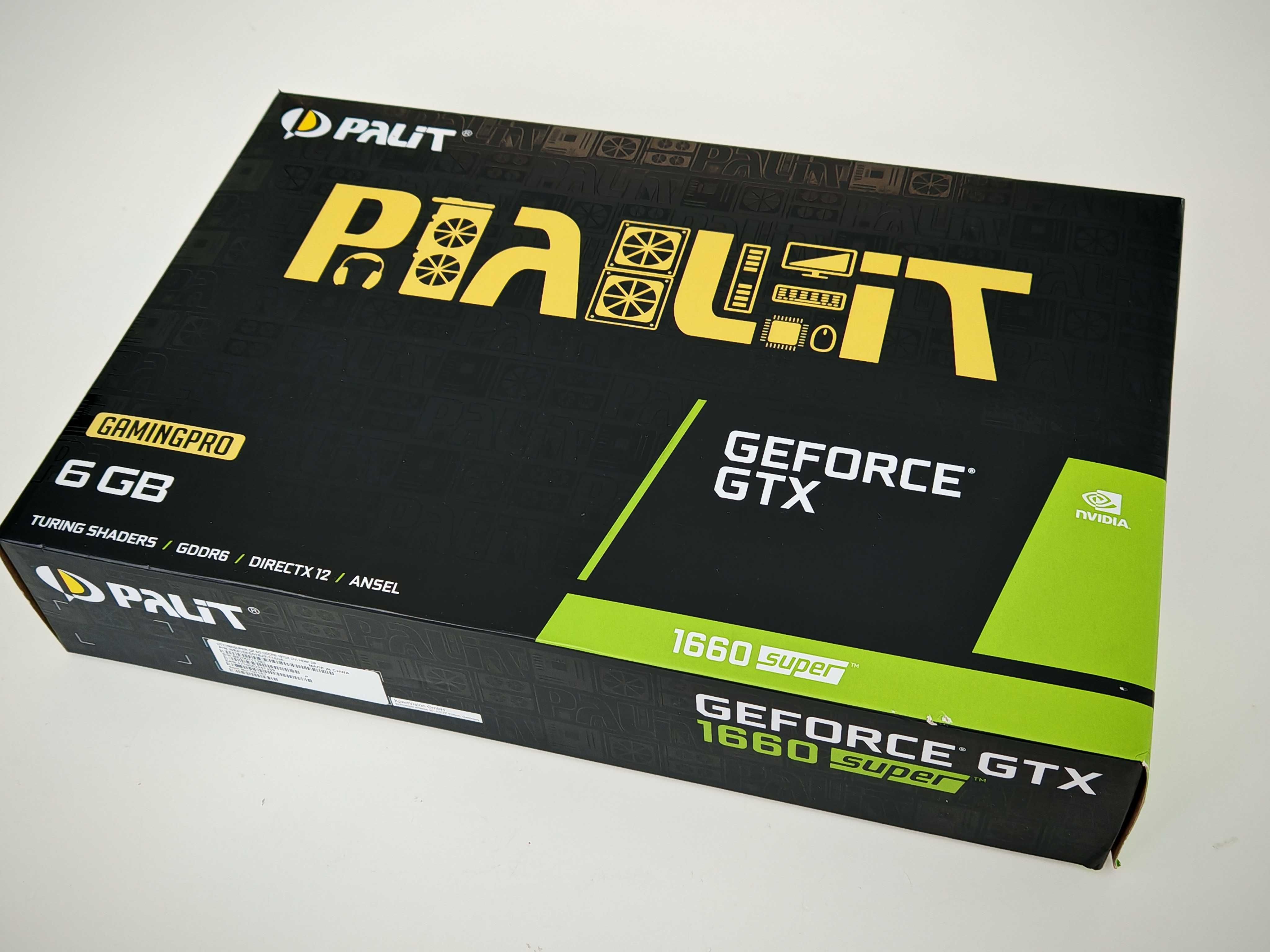 Karta graficzna PALIT GeForce GTX 1660 Super GamingPro 6GB GDDR6 BOX