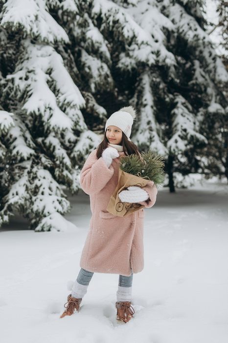 Шубка тедді на 140-146