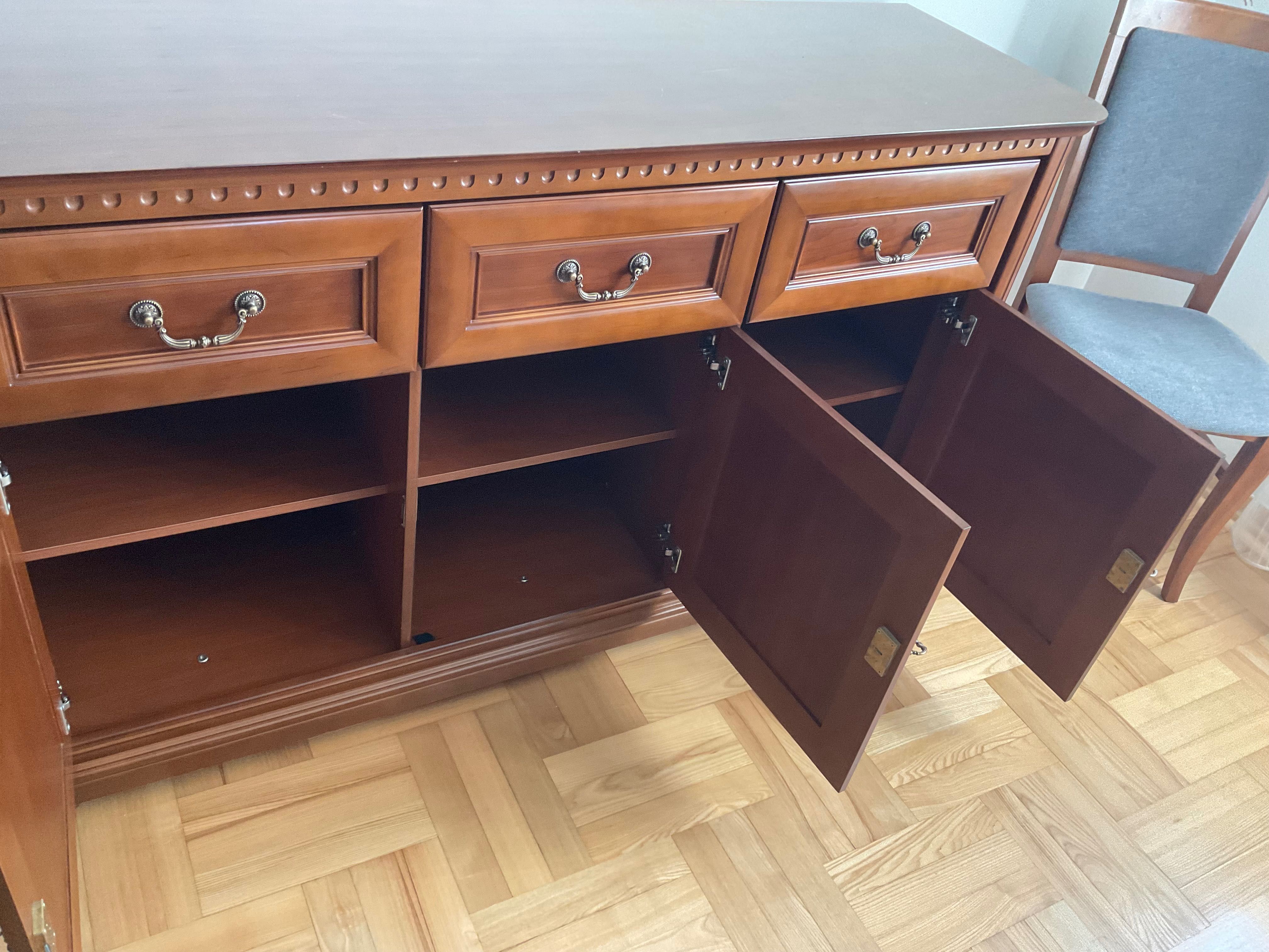 Komoda BFM Firenze czereśnia z drewna akacjowego