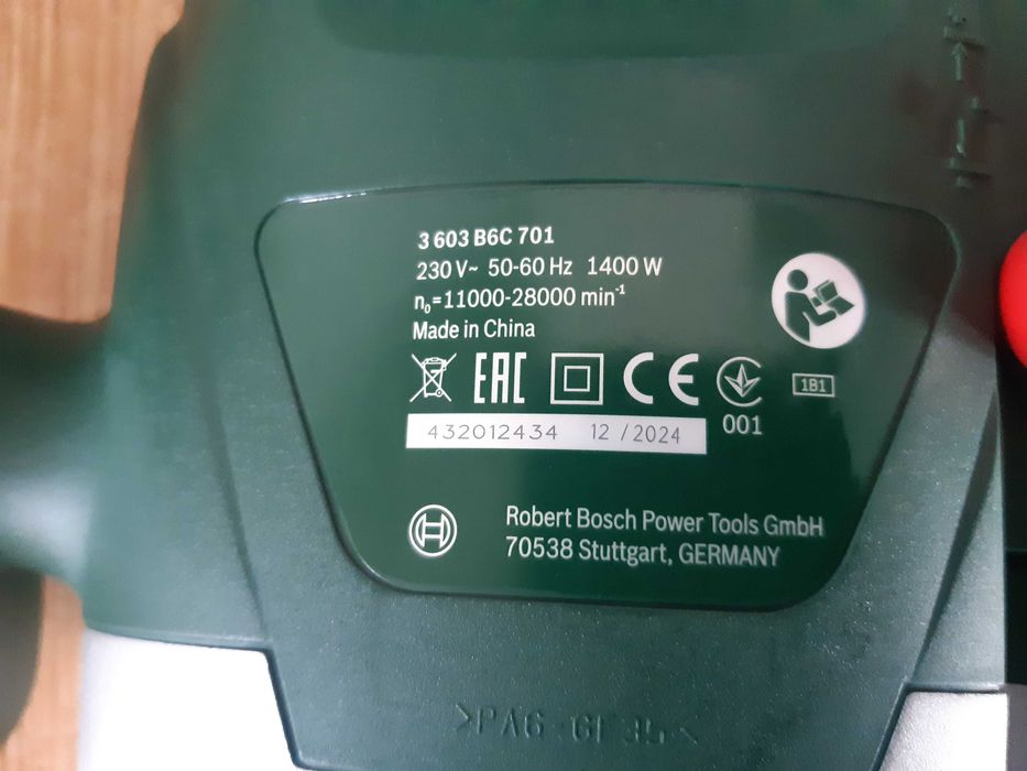 Frezarka Górnowrzecionowa Bosch POF 1400 ACE