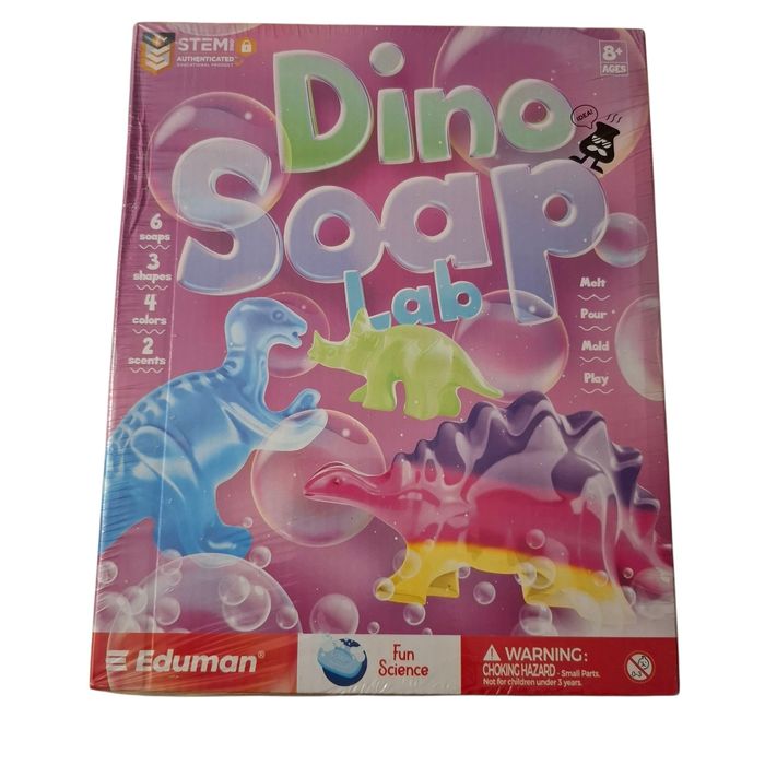 Zestaw do robienia mydełek Dino Soap Lab