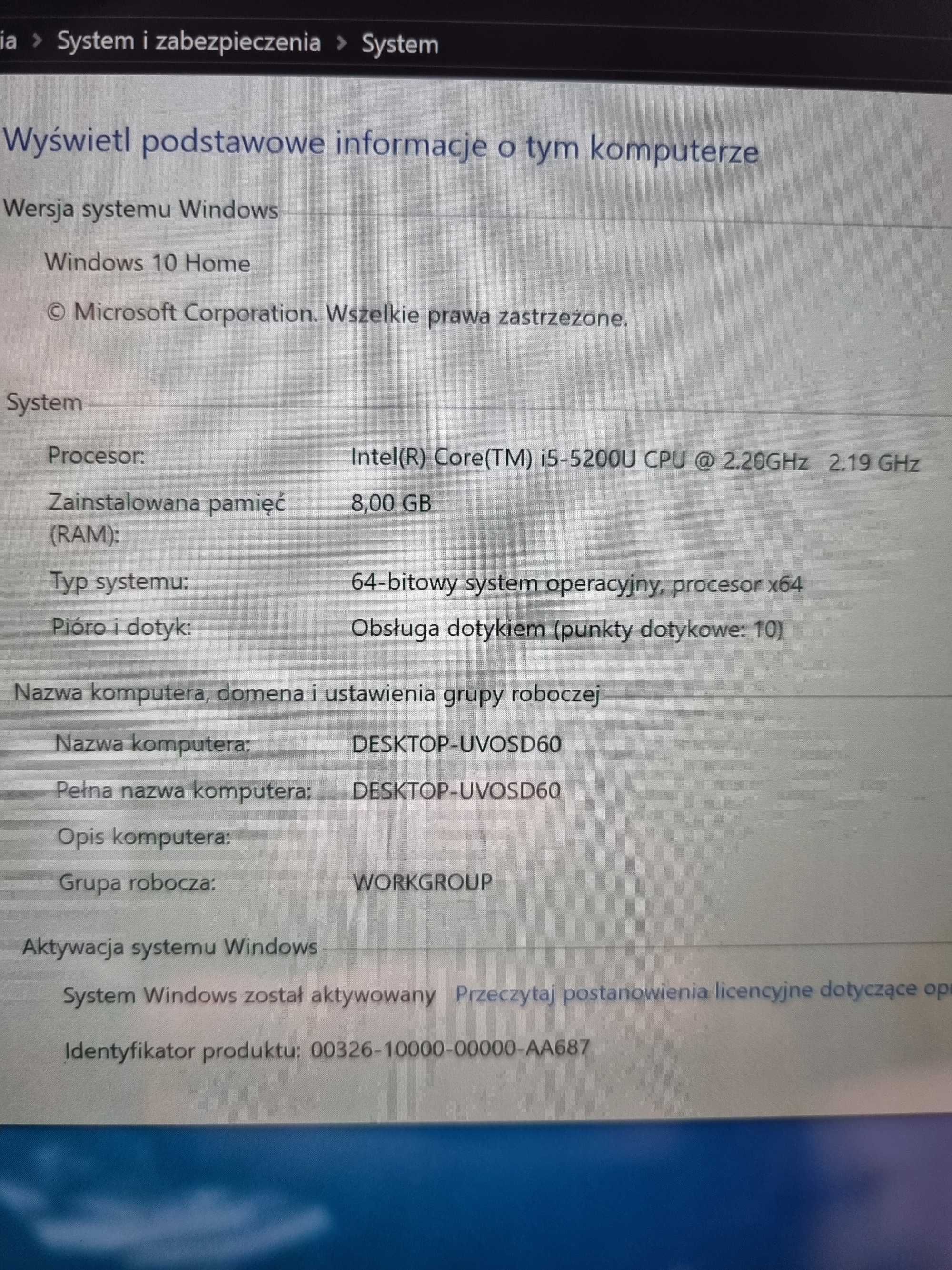 laptop Asus Zenbook UX303L 13" dotyk i5 |8GB| 256GB | 3200x1800 touch