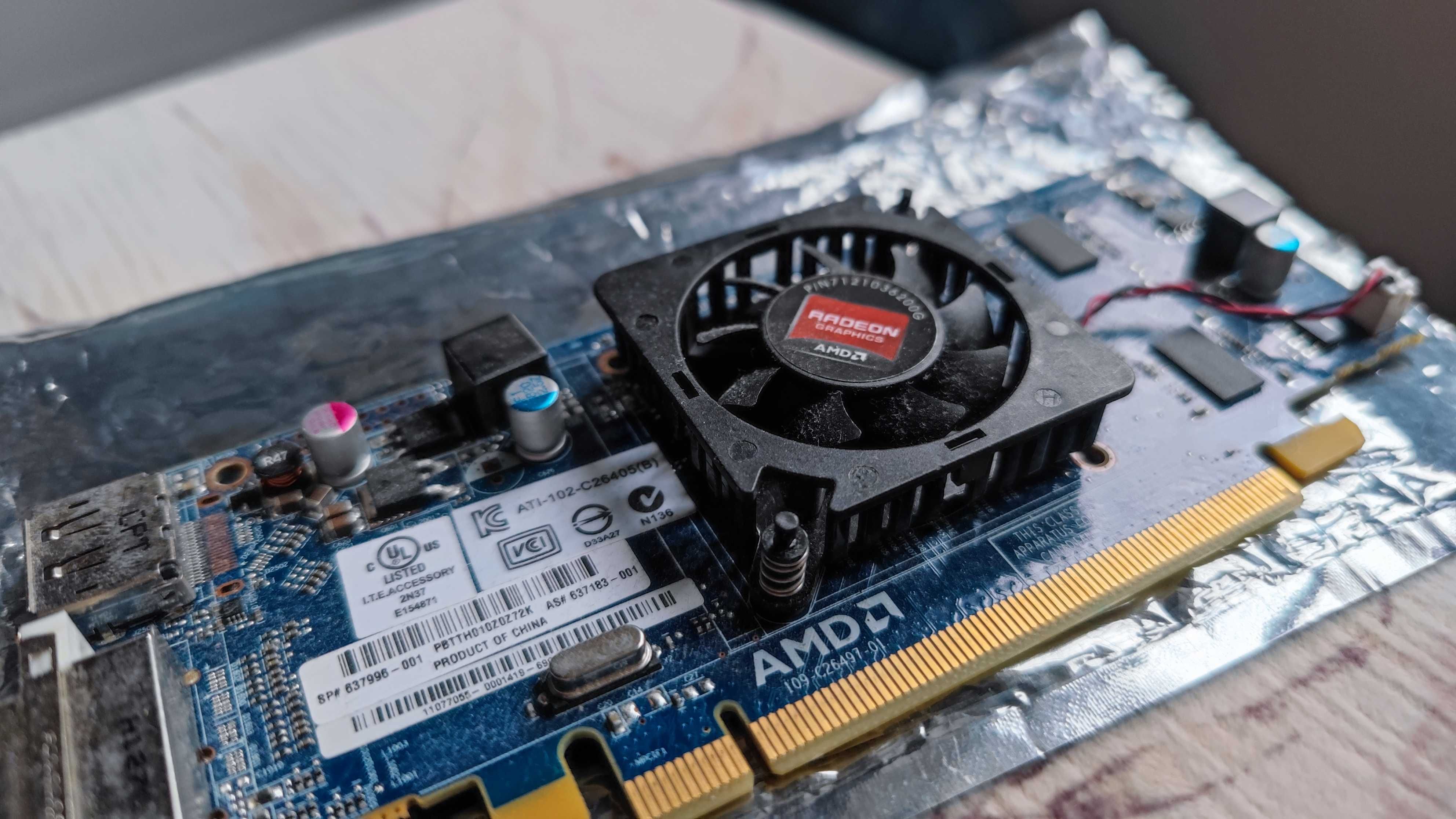 Відеокарта PCI-E AMD Radeon HD6450, 1024MB, GDDR3, 64-bit, DP/ DVI