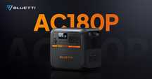 Зарядна станція Bluetti AC180P, 1800 Вт, 1440 Вт*год, ups, дбж