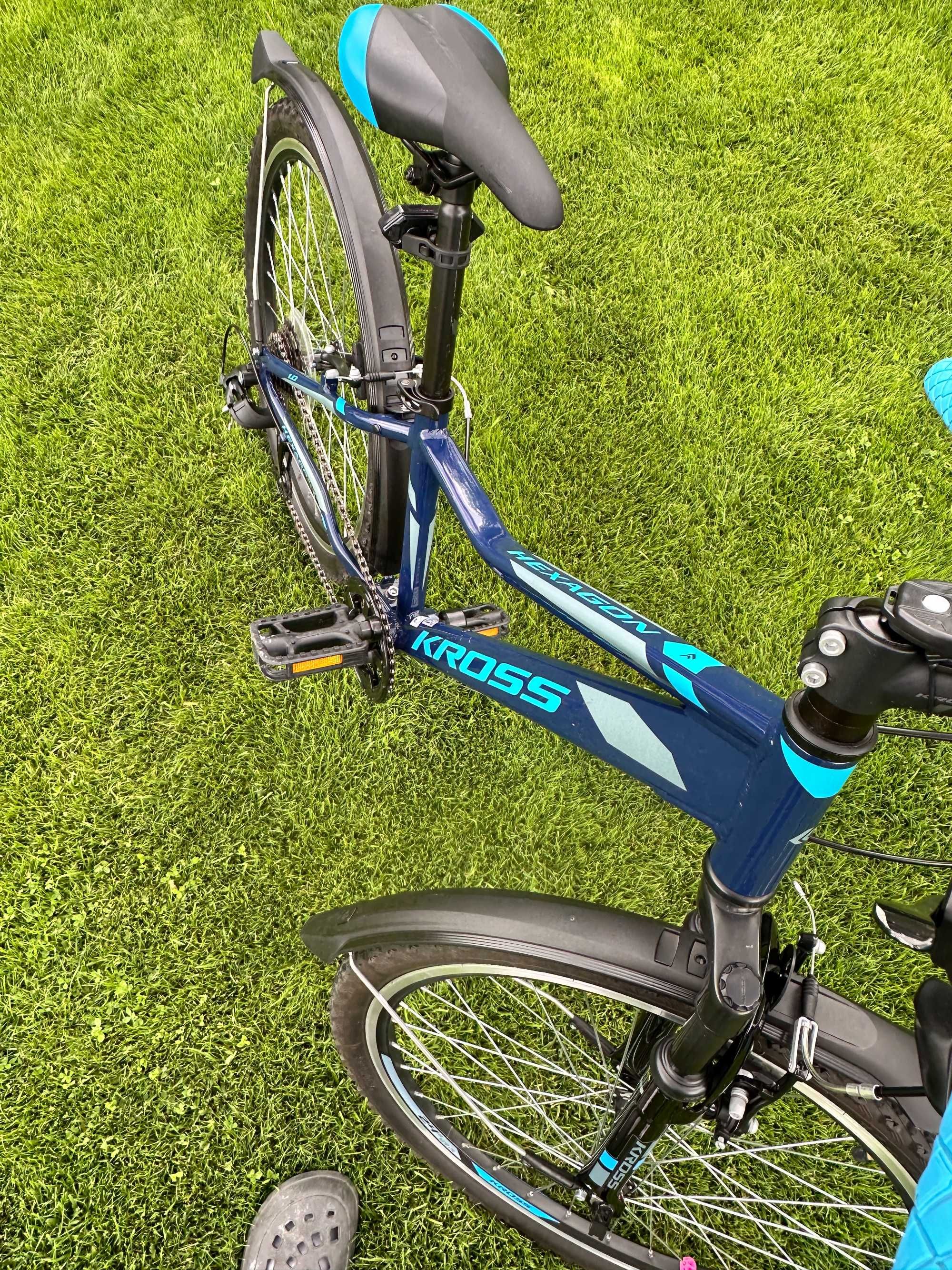 Rower KROSS Hexagon JR - rama 13'', koło 24'' stan bardzo dobry