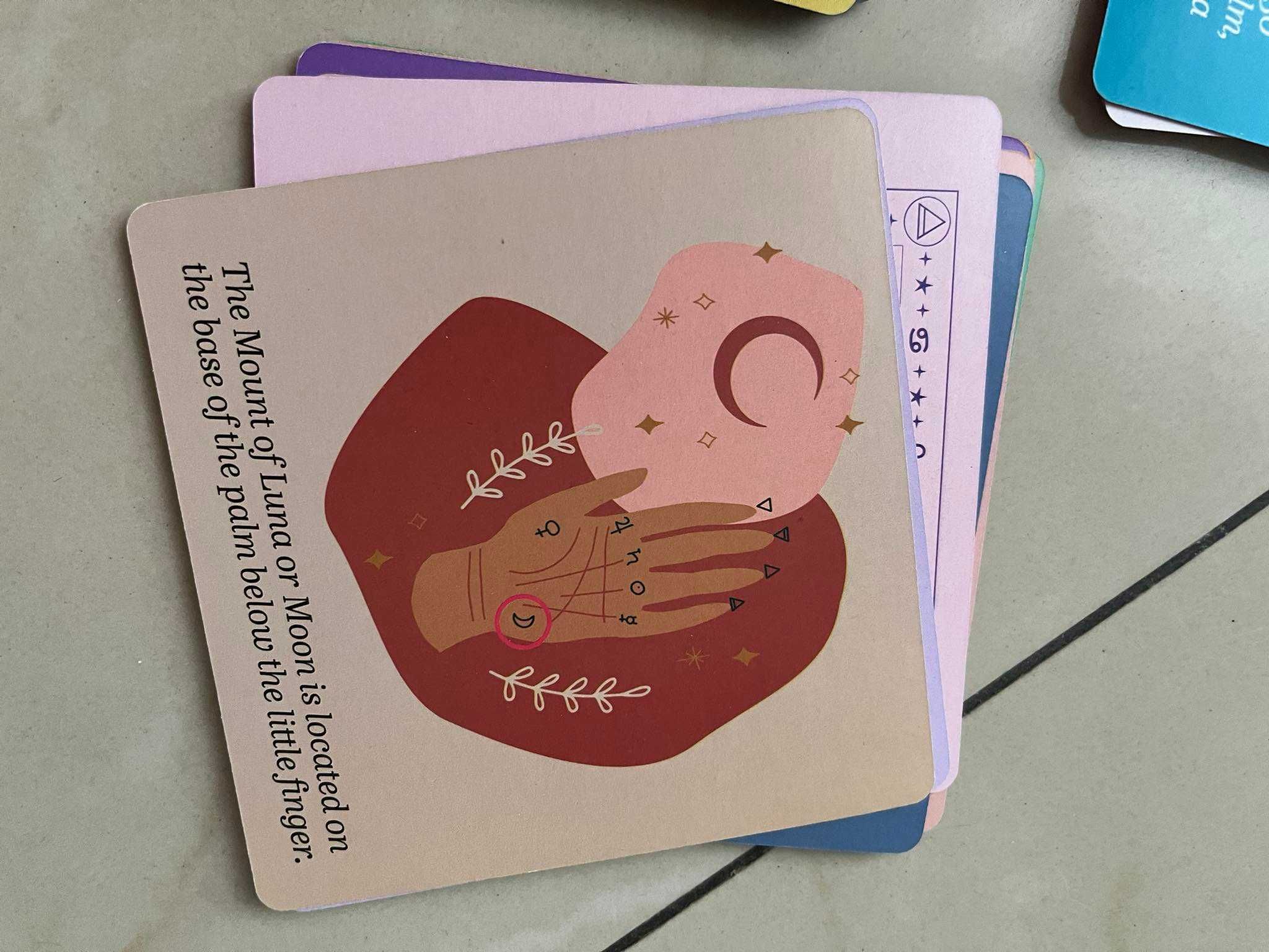 Karty do wróżb The Ultimate Palmistry Oracle