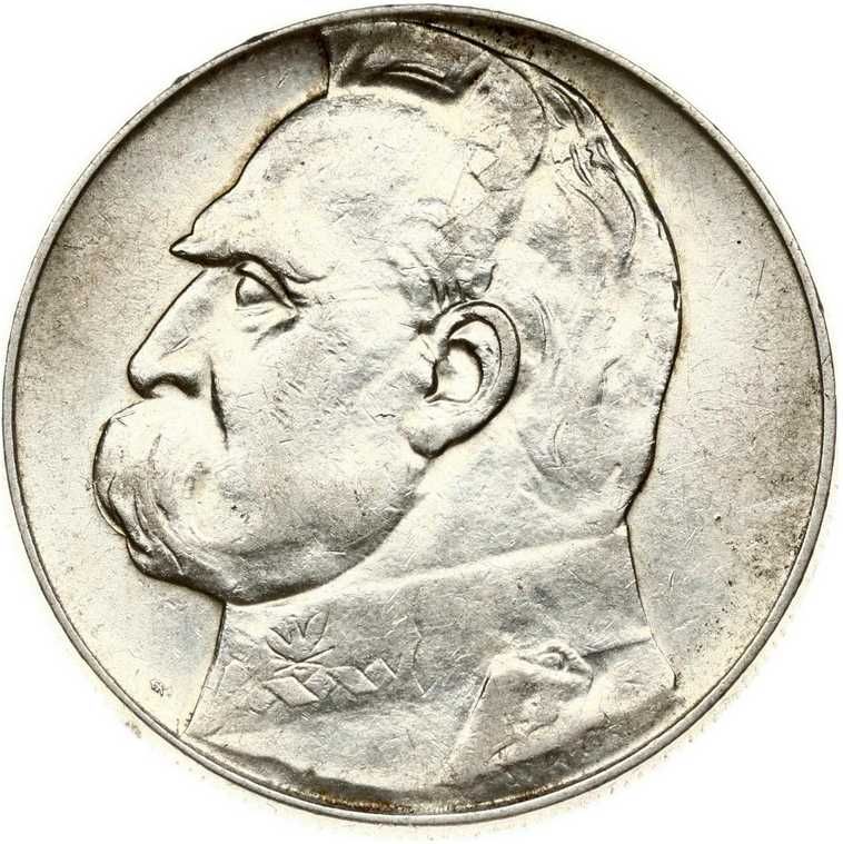 10 Złotych 1936, Piłsudski