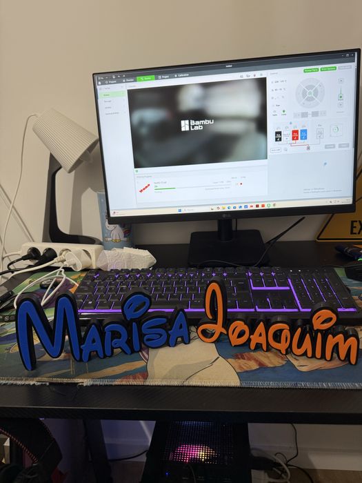 Impressoes 3D de porta chaves pops e varios outros objecto