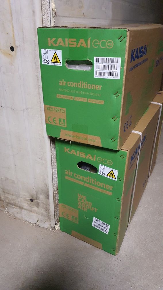 Klimatyzacja Kaisai eco 3.5kW kex-12ktci 12ktco 3w1 wifi