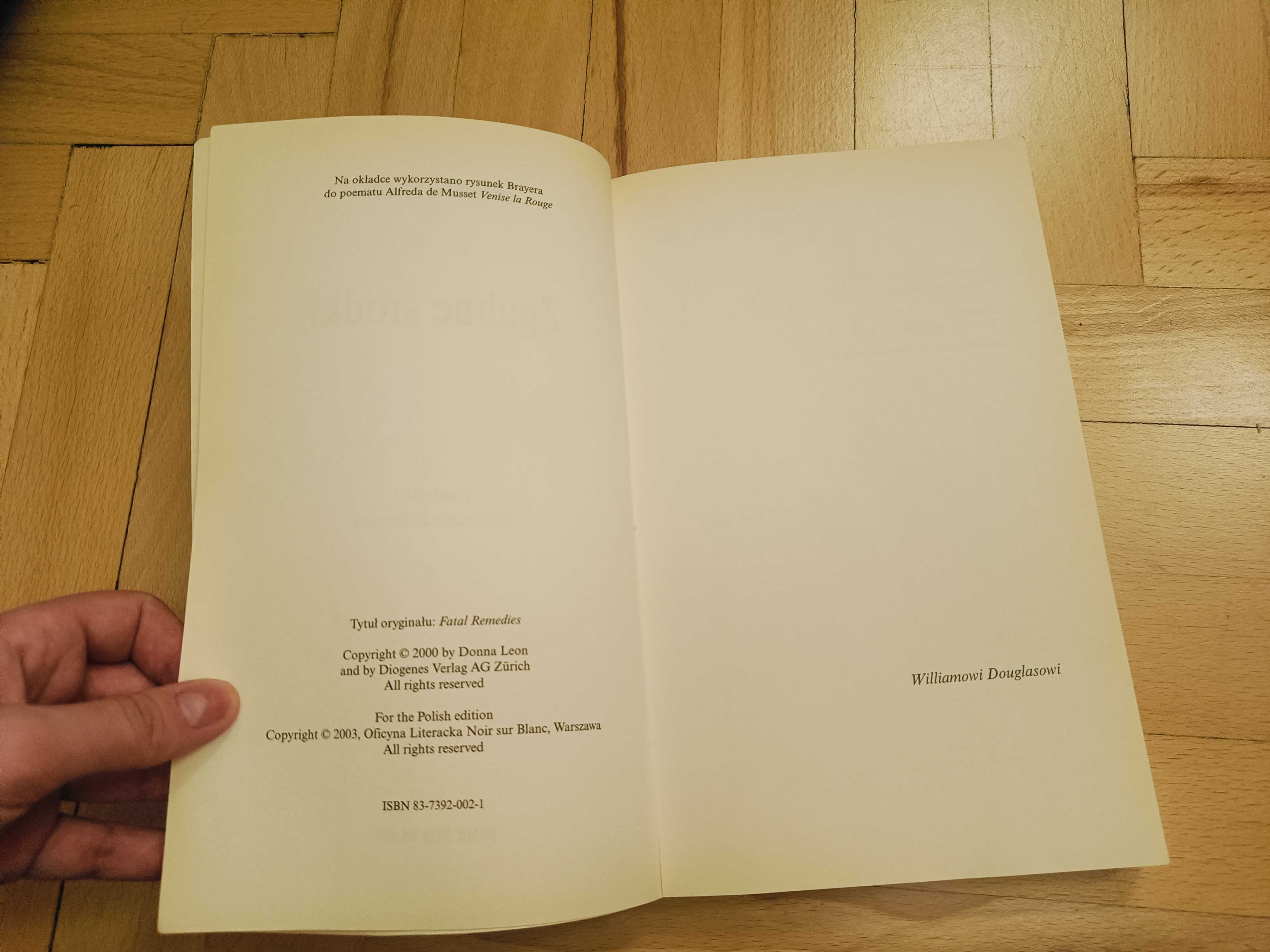 Donna Leon Zgubne środki kryminał Brunetti tanio