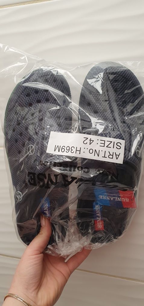 Klapki laczki krokodylki a'la crocs firmy sunlanse 42,43,44,45 46 41
