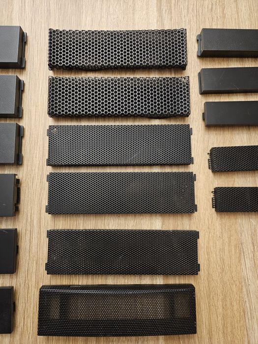 Zaślepki do obudów PC 5.25 3.5 cala SilentiumPc, CoolerMaster, Logic