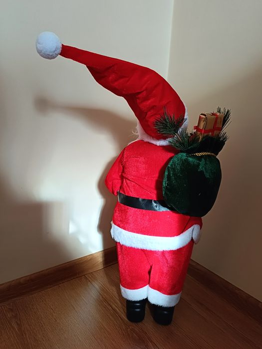 Figurka Świętego Mikołaja H62cm, prezent na Święta. Nowe