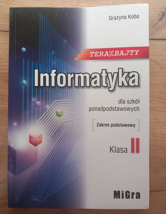 Informatyka zakres podstawowy klasa 2