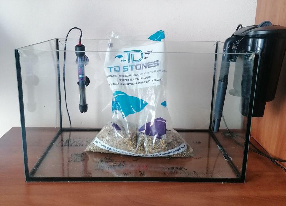 Akwarium - komplet