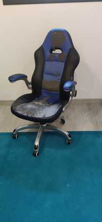 Cadeira gaming azul