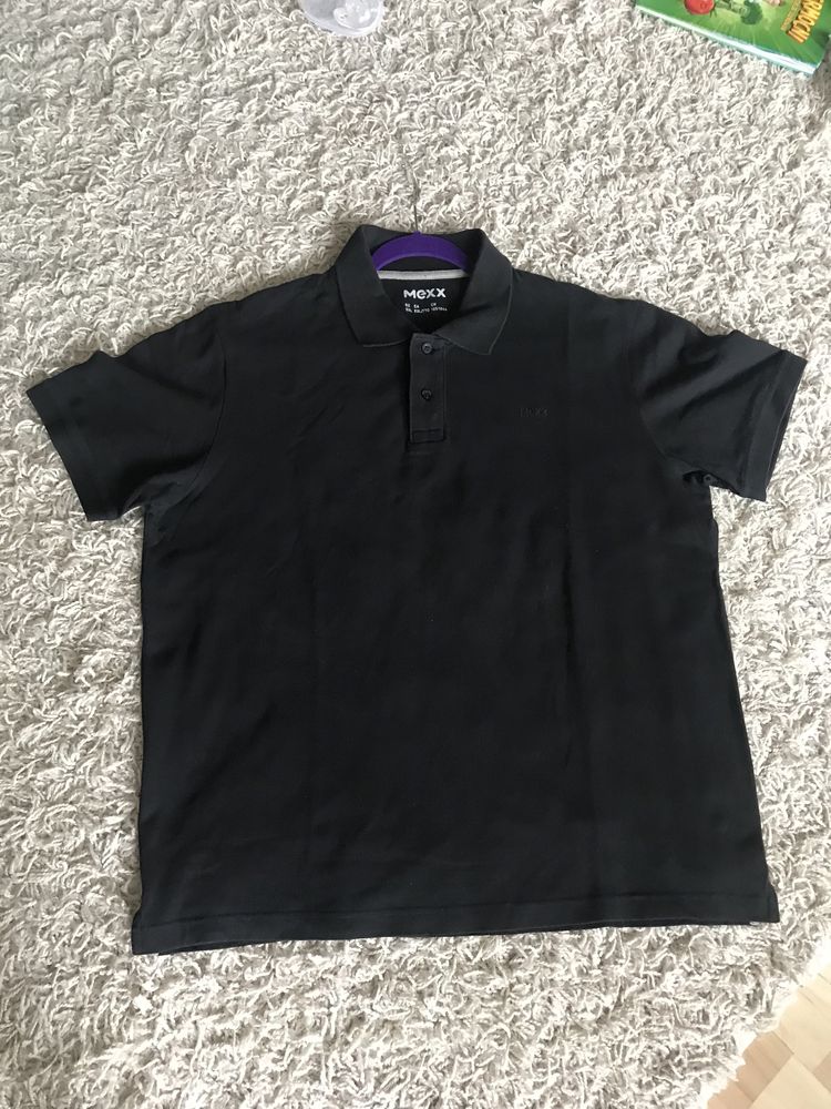 Koszulka czarna polo MEXX r. XXL