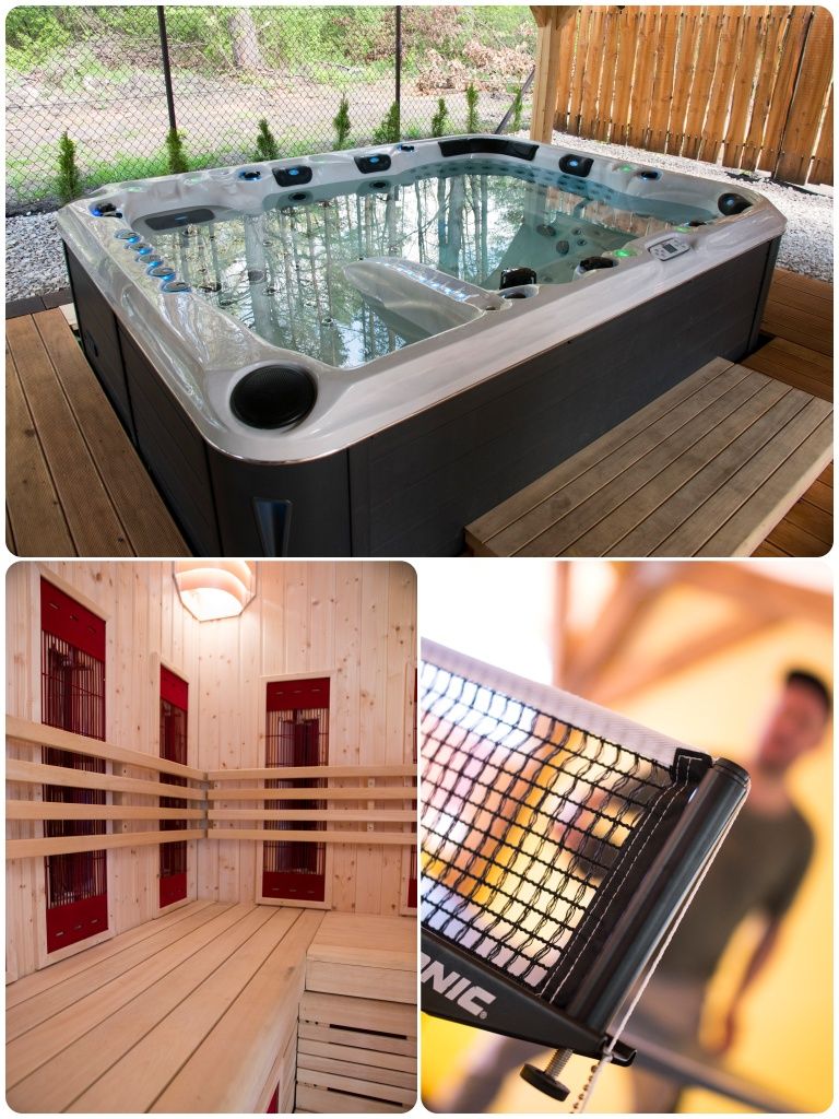 BASEN, SAUNA, JACUZZI Radawa - Domki przy Stadninie Radawa Domek