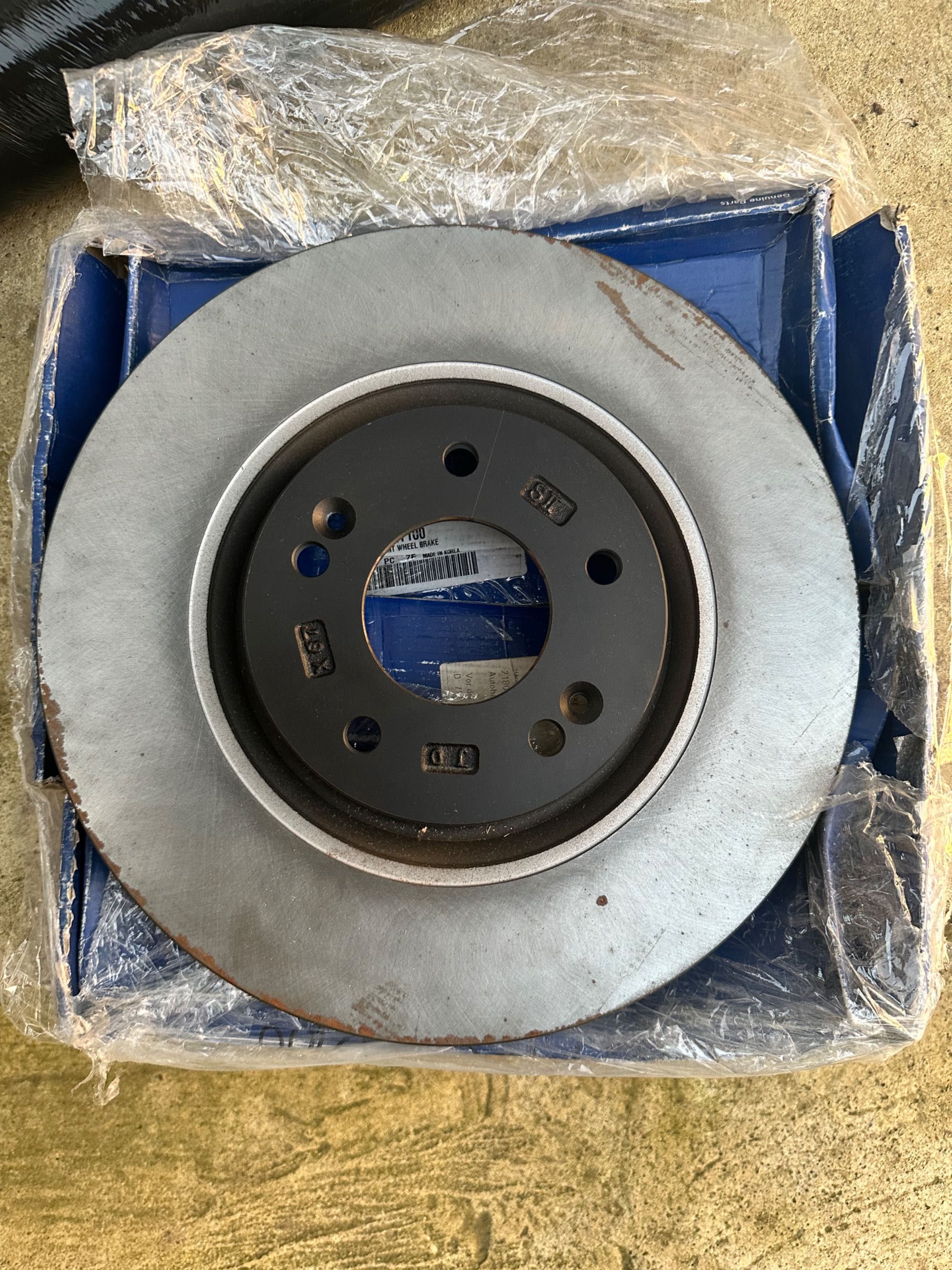 Гальмівні диски перед Grandeur i20 i40 Kona Tucson Ceed Optima 320mm