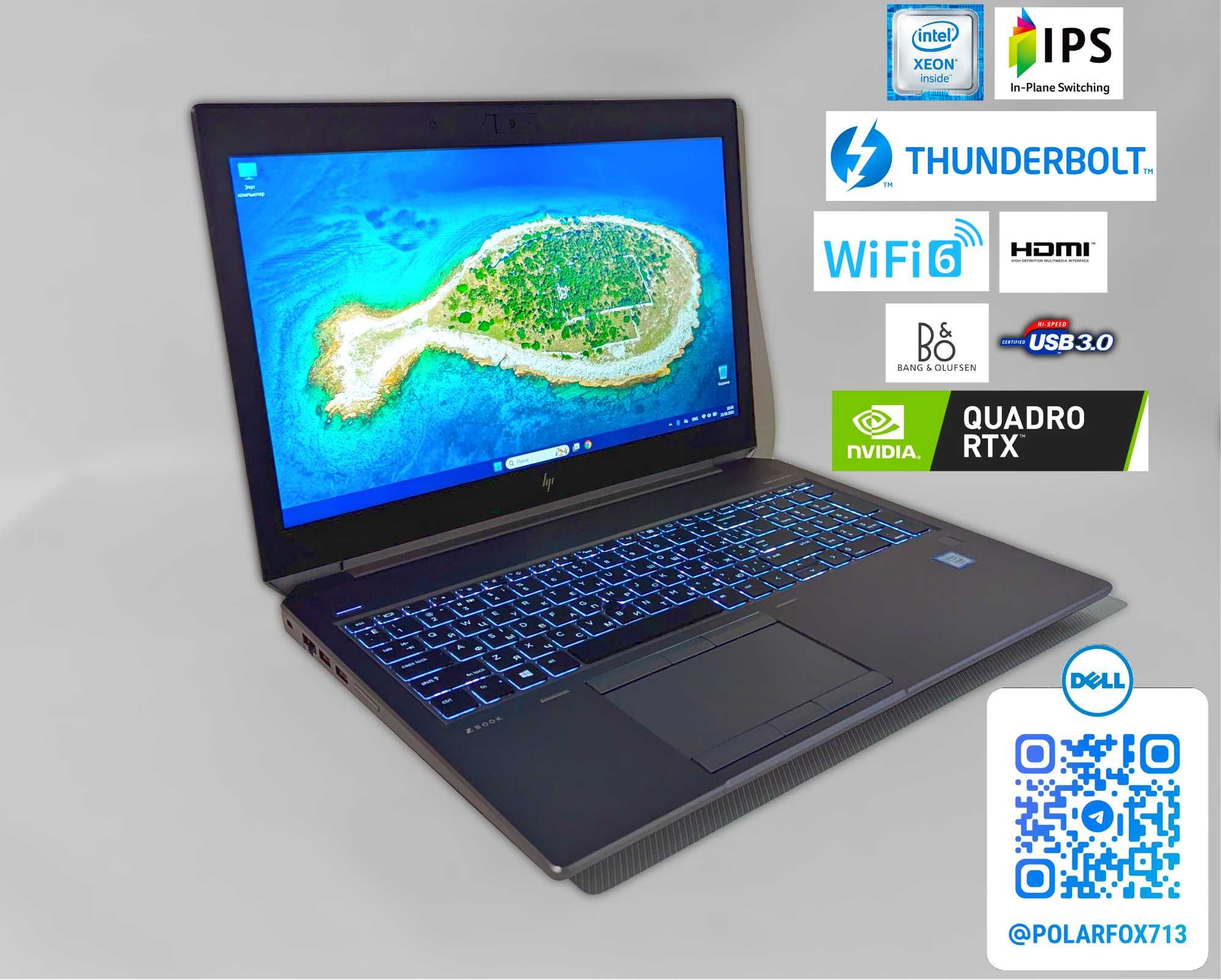 HP ZBook 15 G6 Xeon/16xC/5GHz/FHD_IPS/32G_RAM/1TB_SSD/TBD/RTX3000