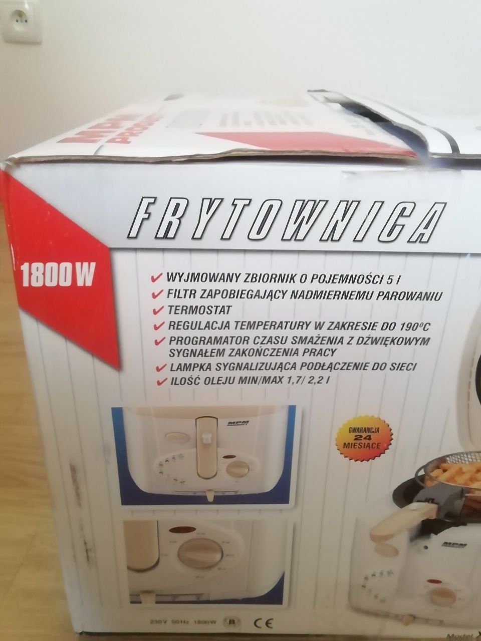 Frytkownica olejowa MPM