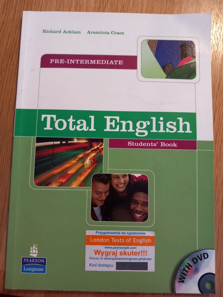 Total English pre-intermediate. Podrecznik+ ćwiczenia