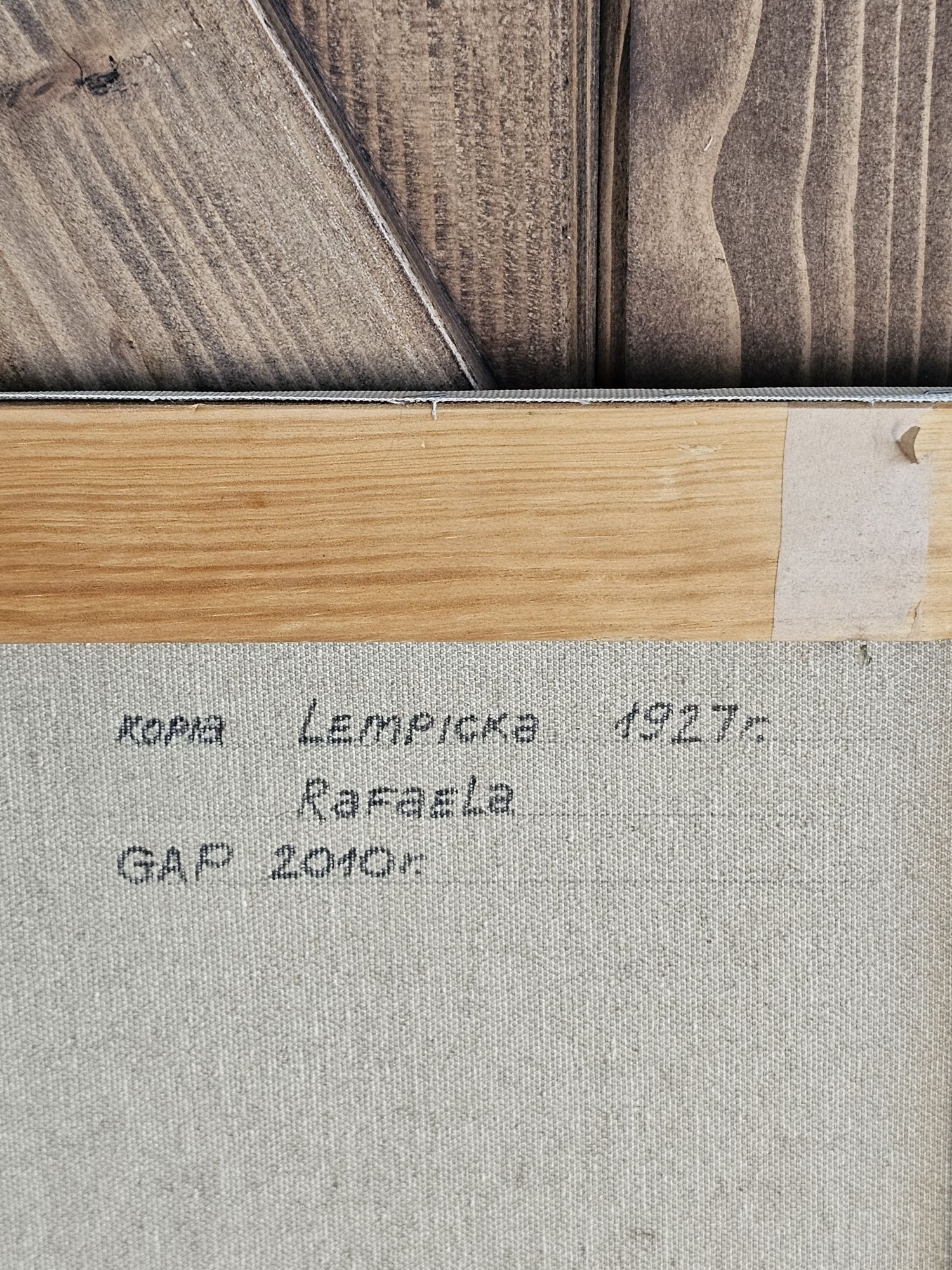 Kopia obrazu Tamary Łempickiej 73x92cm