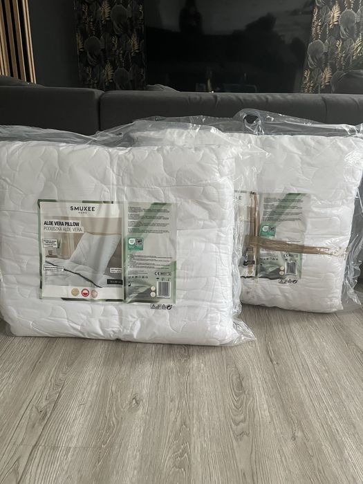 2x poduszka 70x80 aloe vera nowe