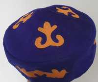 Oryginalna czapka krymka, tiubietiejka, przywieziona z Kazachstanu