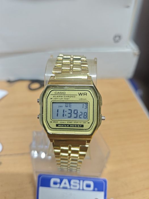 Relógio Casio Dourado A158W - Novo sem uso