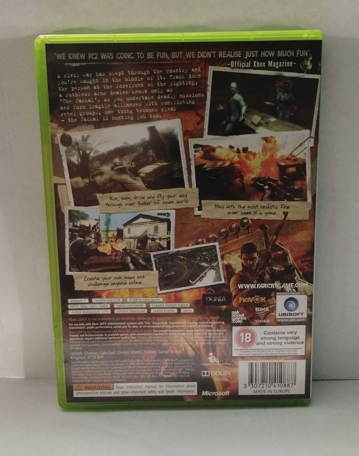 Far Cry 2 Xbox 360