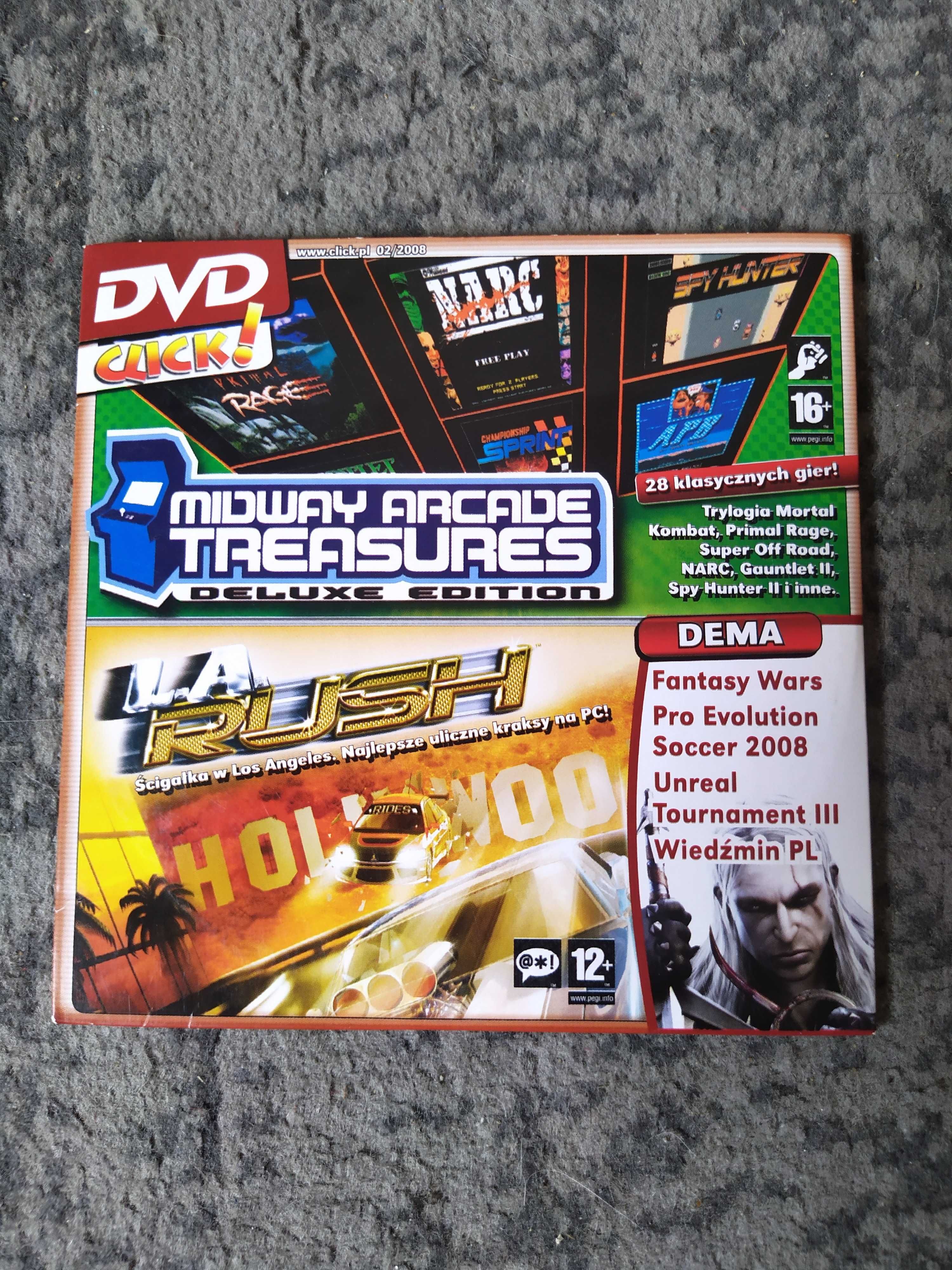 Midway Arcade Treasures Deluxe Edition L.A. Rush Click! 02/2008 PC ENG