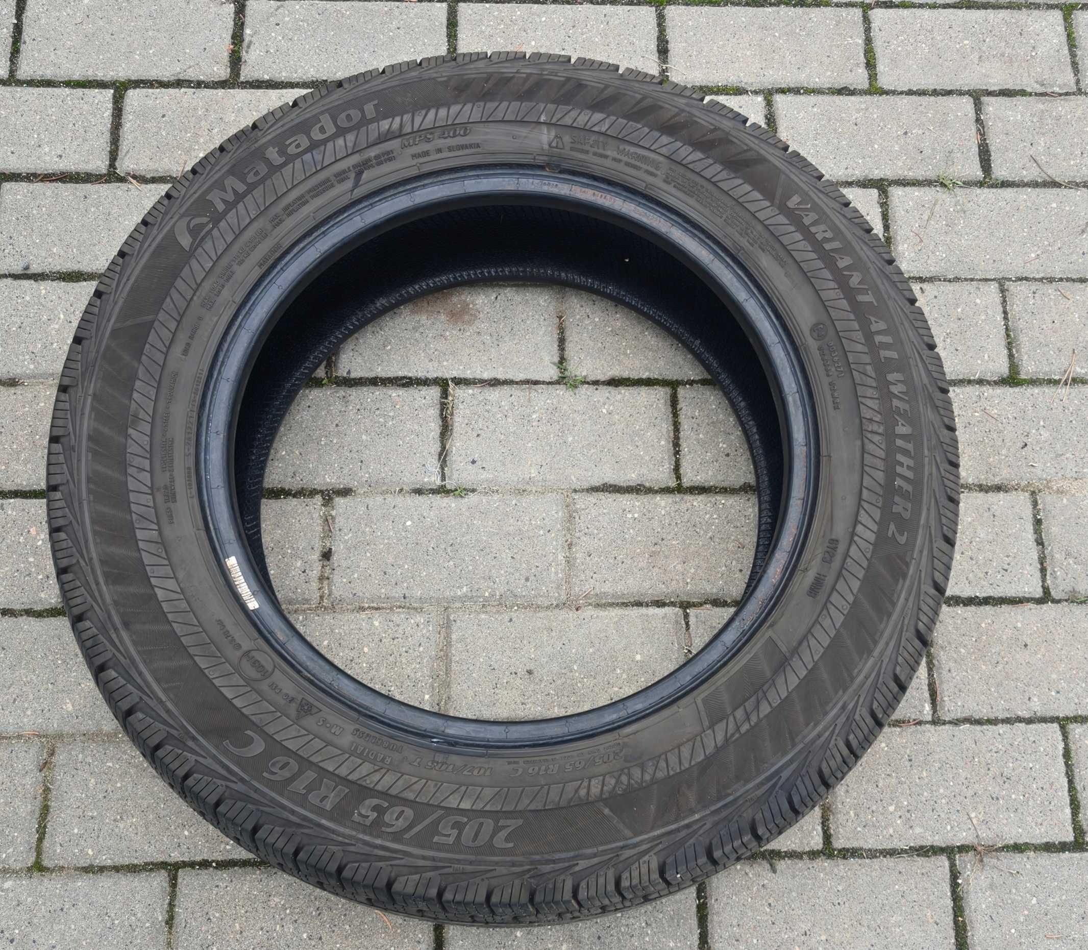 Opona 205/65 R16c bus Matador mps400 all weather 2 MS całoroczna