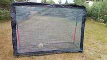 Hudora rebounder + mata celnościowa do bramki piłkarskiej 213 / 152