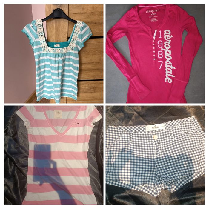 Wymienię się na ubrania marek Abercrombie Finch i hollister,