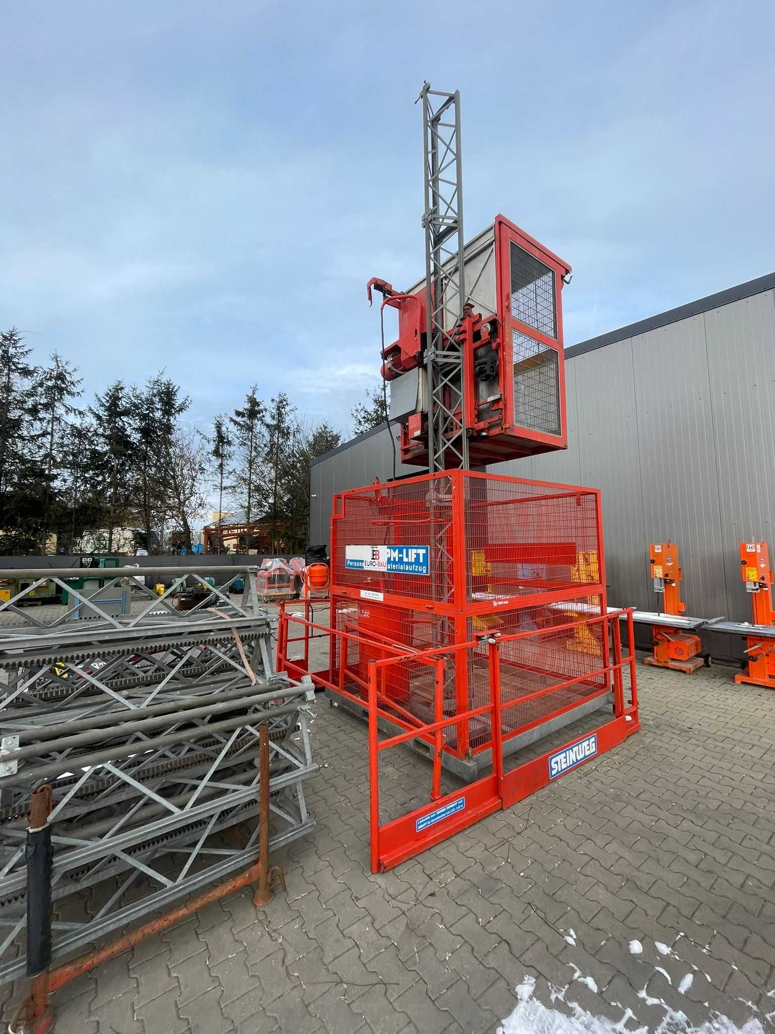 Winda budowlana towarowo osobowa Böcker Superlift MX 320kg lub 3 osoby