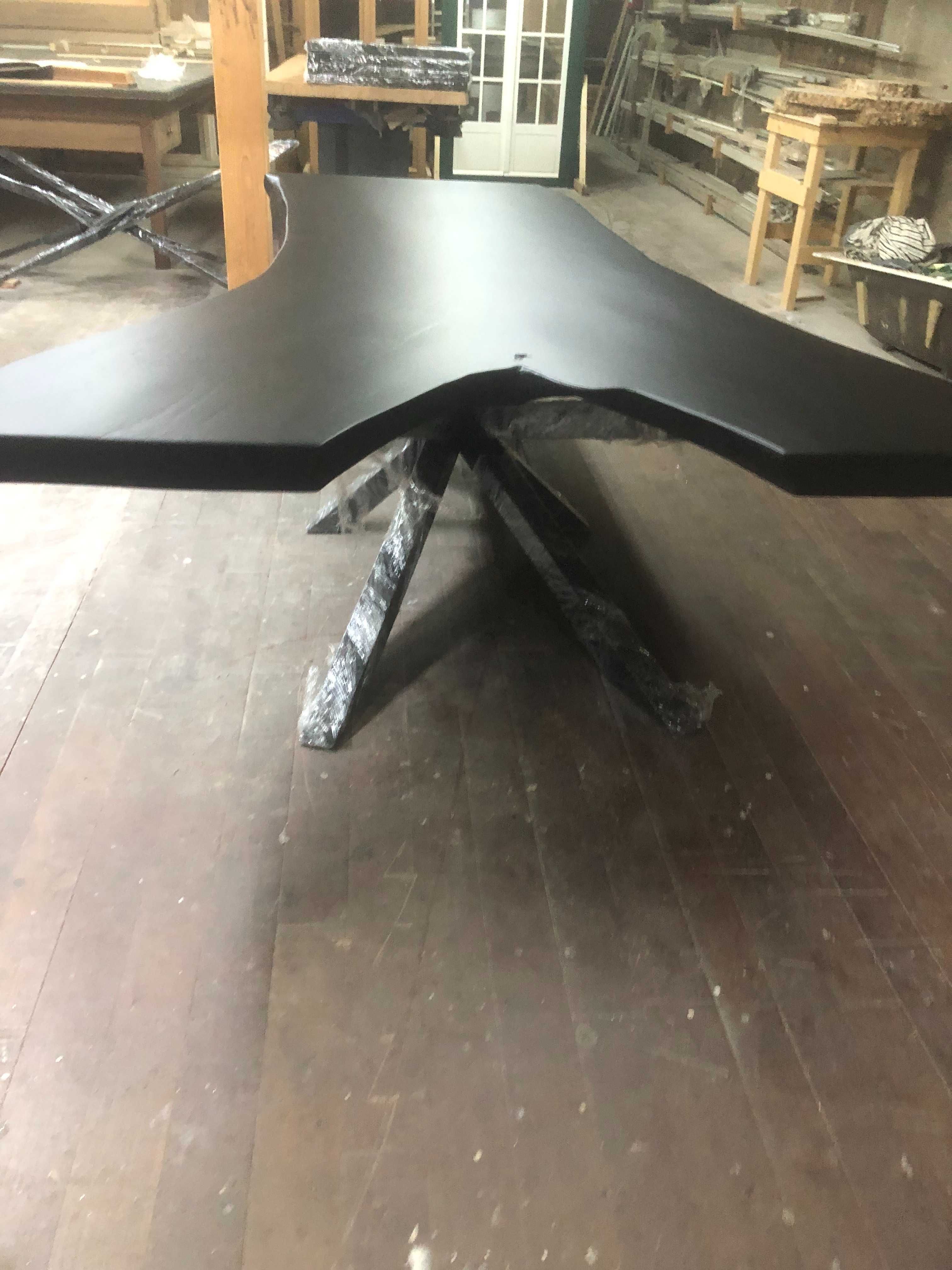 TAMPO DE MESA RUSTICO EM MADEIRA DE CASTANHO