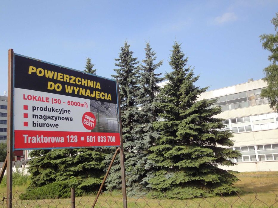 48m2 Lokal użytkowo-mag. Traktorowa 128 Łódź