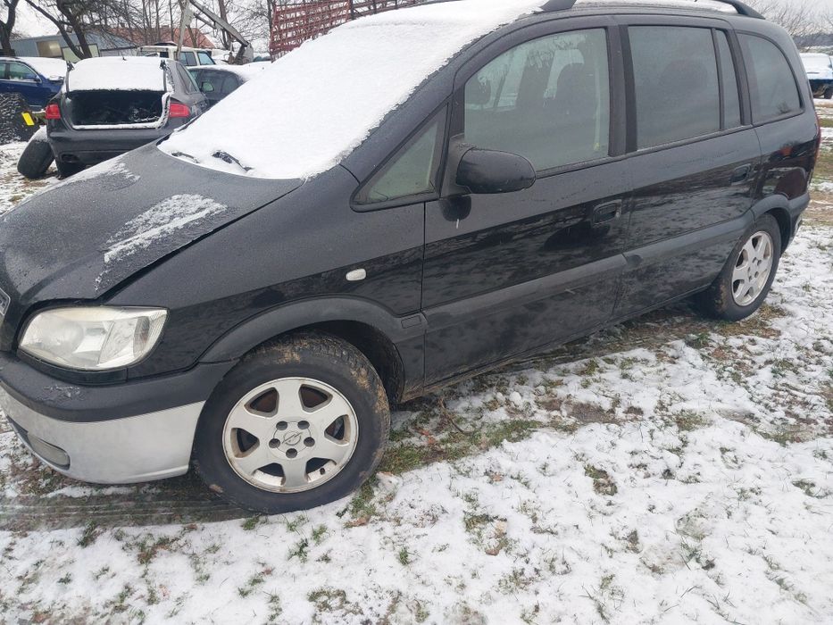Części opel zafira a 2.2 benzyna kolor z20r silnik z22se skrzynia f23