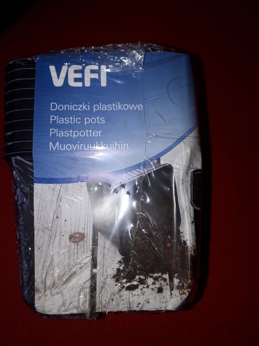 Zestaw, doniczka 10x11 cm, 6x6cm, tabliczki do opisywania 30szt