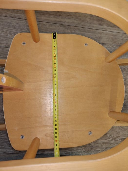 Koń konik drewniany na biegunach