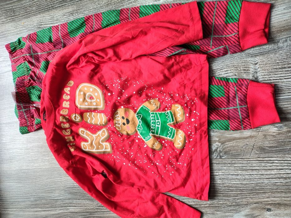 Piżama piżamka chłopięca rozmiar 104 nowa świąteczna boże narodzenie