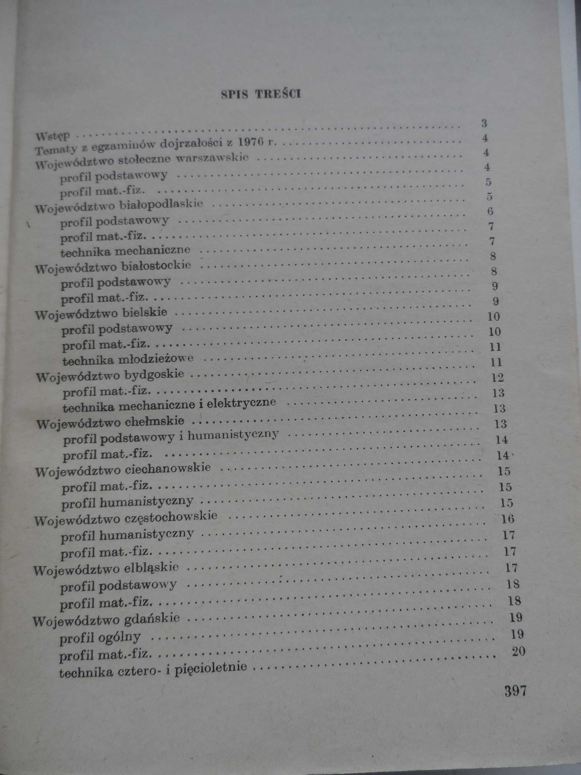 Matematyka zadania maturalne i egzaminacyjne cz II - Janicki, Korczyc