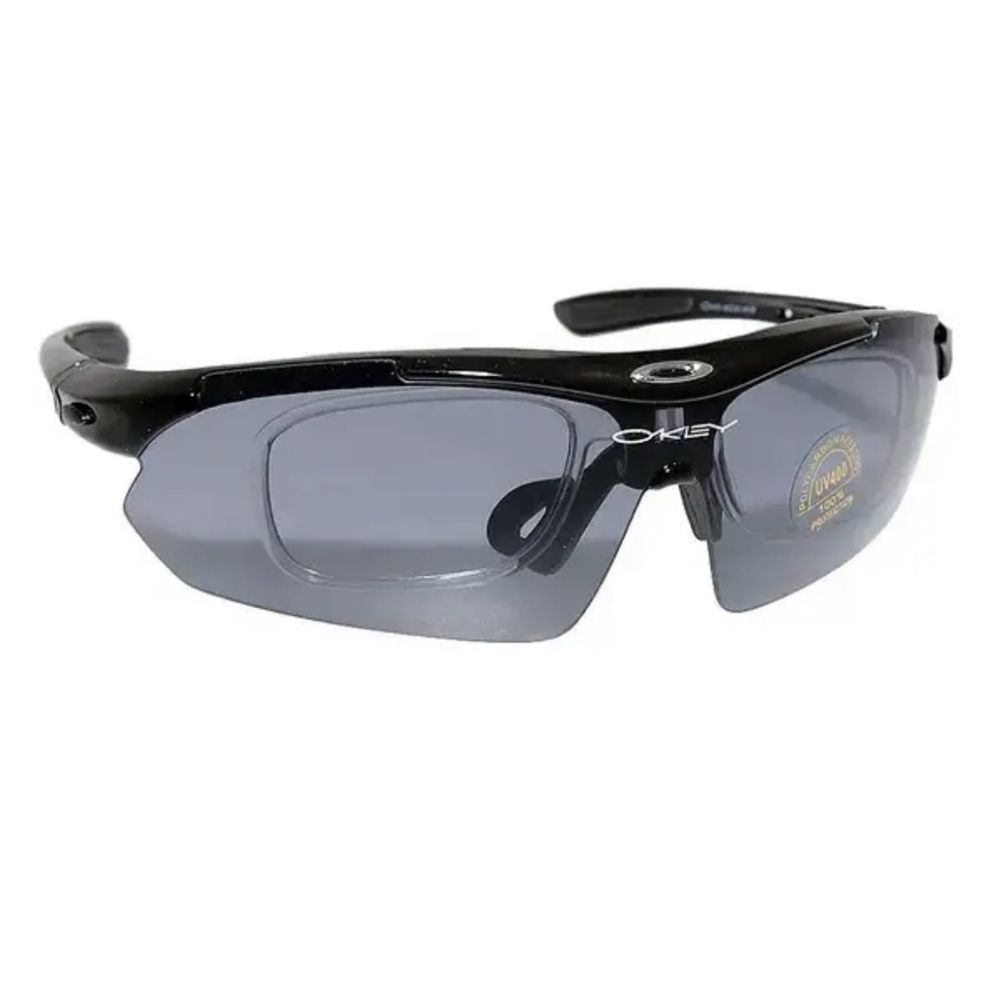 Тактические очки OAKLEY Polarized/Тактичні військові окуляри 5 лінз