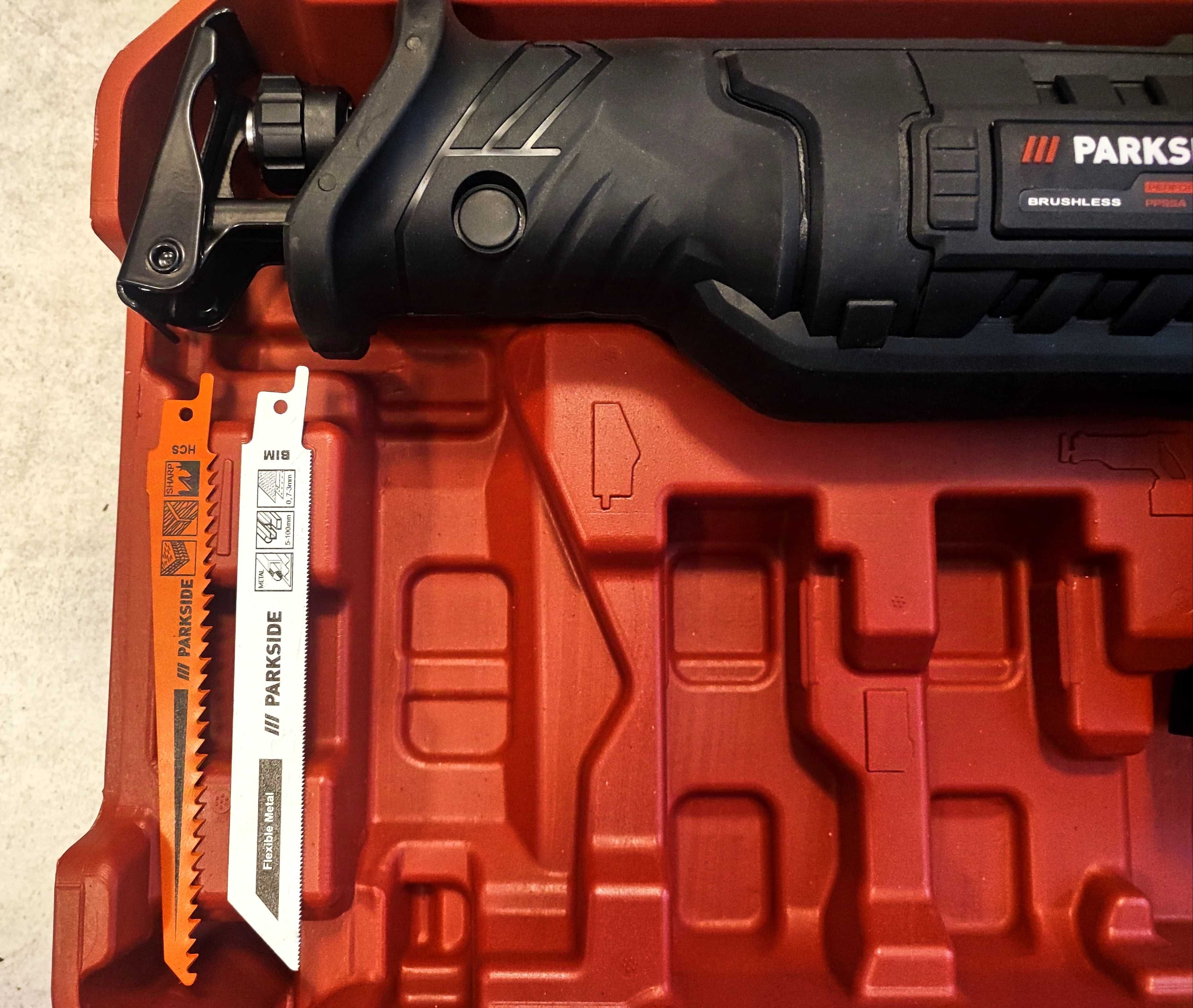 Parkside Performance akumulatorowa piła szablasta 40V PPSSA 40-Li A1